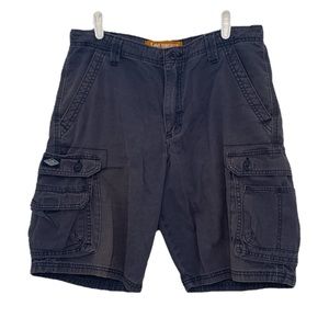 Size 32 Lee Dungarees Gray Cargo Shorts Men's